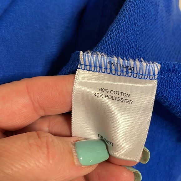 PSK COLLECTIVE women’s French Terry sleeveless sweatshirt T activewear blue XXL - Picture 8 of 13